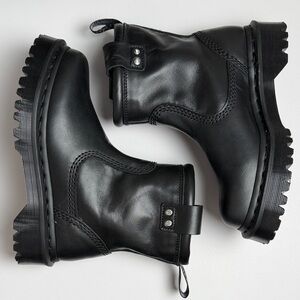 Dr. Martens Black Kids Boots